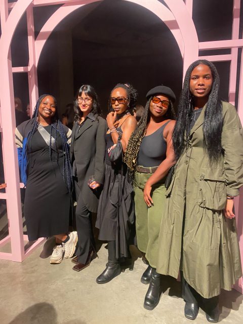 Fadzayi, Kiran, Ayopo, Tamara and Bea