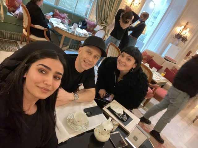 Kanika, Alastair and Olivia, Paris