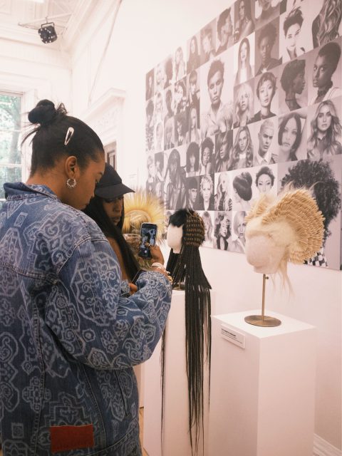 Lacey and Ayopo, LFW exhibit