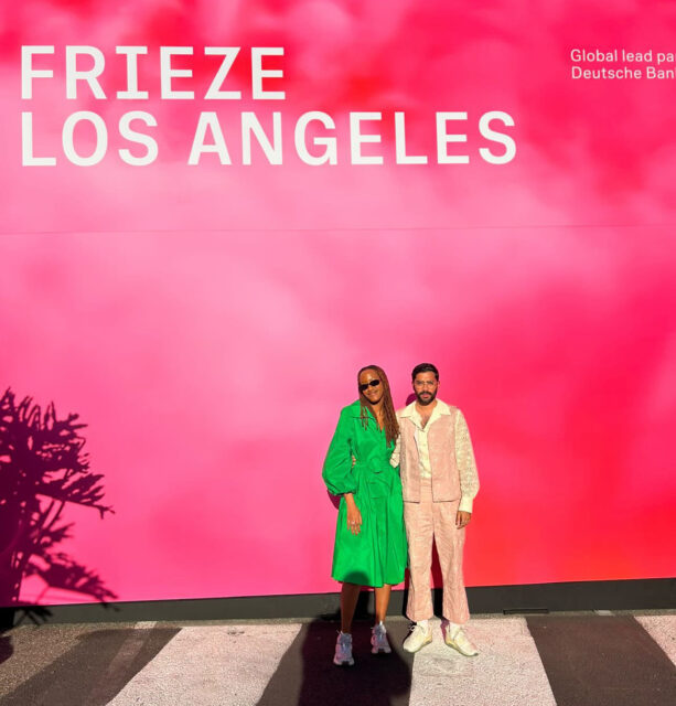 Claude and Massimbi, Frieze LA